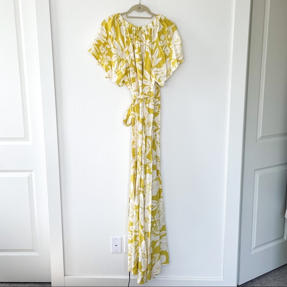 Anthropologie L Space Tropical Wrap Cover-Up Dress - Picture 5 of 6